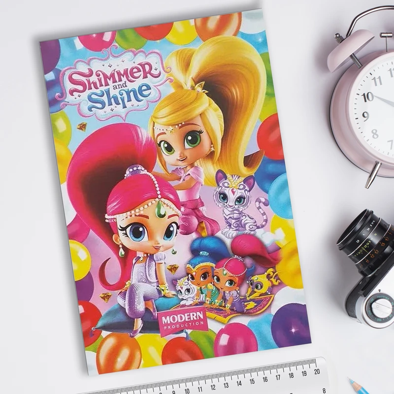 دفتر شطرنجی 40 برگ مدرن مدل دخترانه کد 001