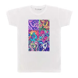 تی شرت بچگانه پرمانه طرح پونی کد pmt.4648