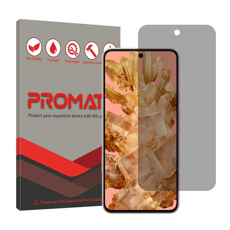 محافظ صفحه نمایش حریم شخصی پرومیت مدل Resistant مناسب برای گوشی موبایل گوگل Pixel 8