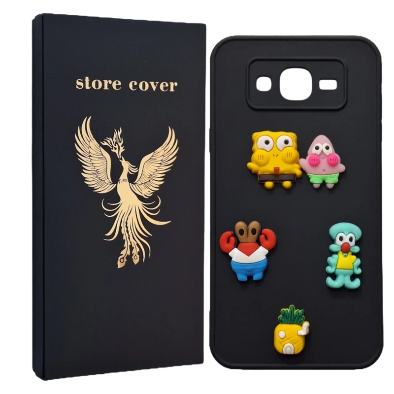 کاور استور کاور طرح باب اسفنجی مدل j7 مناسب برای گوشی موبایل سامسونگ Galaxy J7 2015 / J7