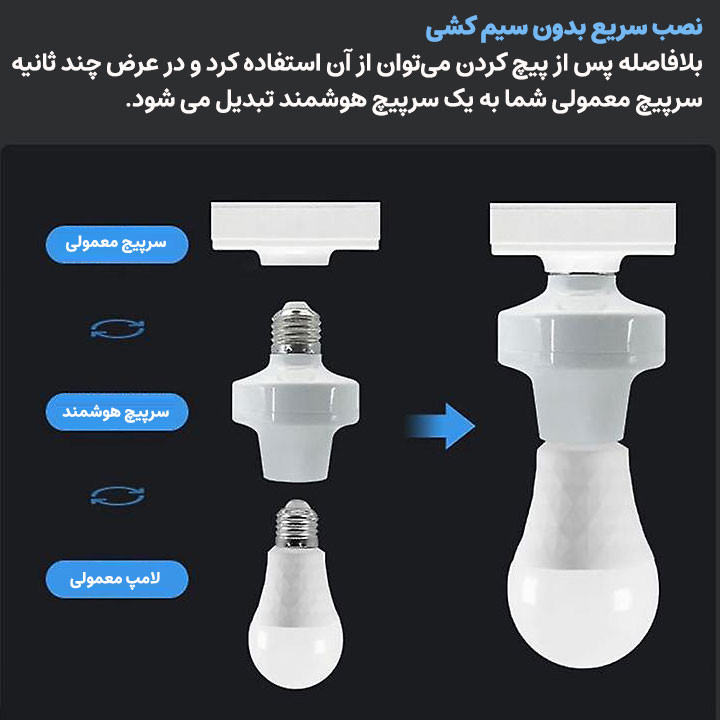 سرپیچ هوشمند مدل eWeLink CK210-WiFi