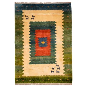 گبه دستباف پنج و نیم متری سی پرشیا کد 171758