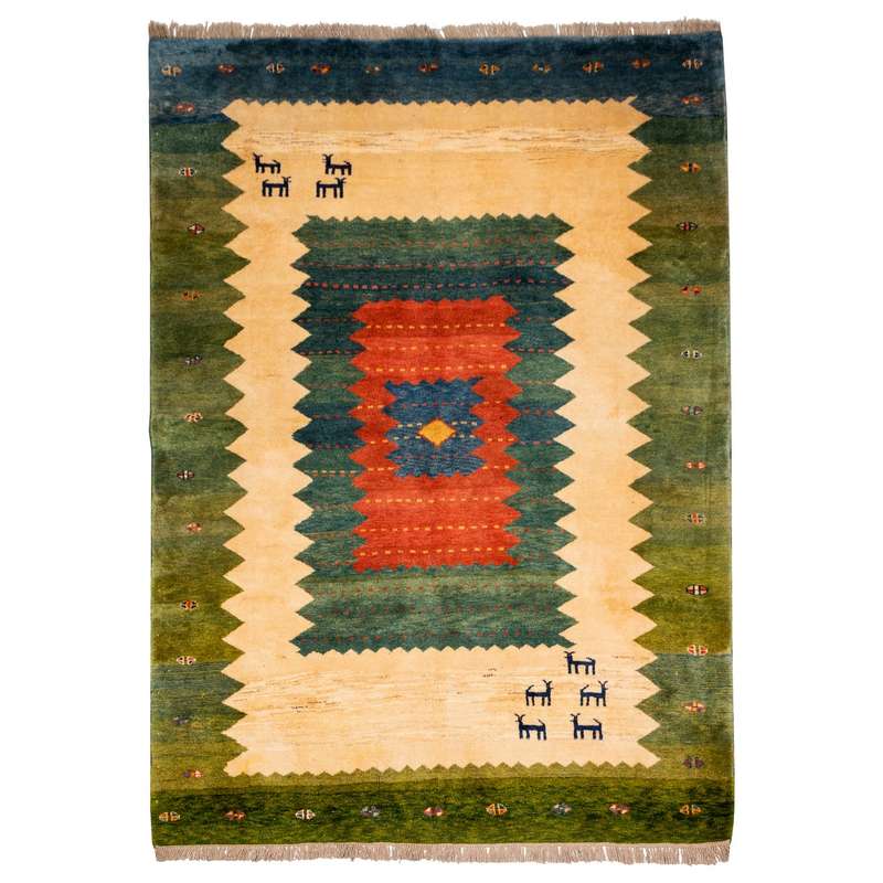 گبه دستباف پنج و نیم متری سی پرشیا کد 171758 گبه دستباف پنج و نیم متری سی پرشیا کد 171758