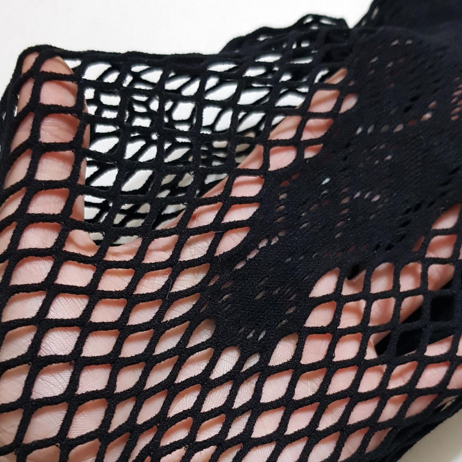 لباس خواب زنانه ماییلدا مدل فاق باز توری کد 4855-S52 رنگ مشکی -  - 3