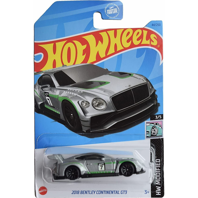 ماکت ماشین هات ویلز مدل Hot Wheels 2018 Bentley Continental GT3