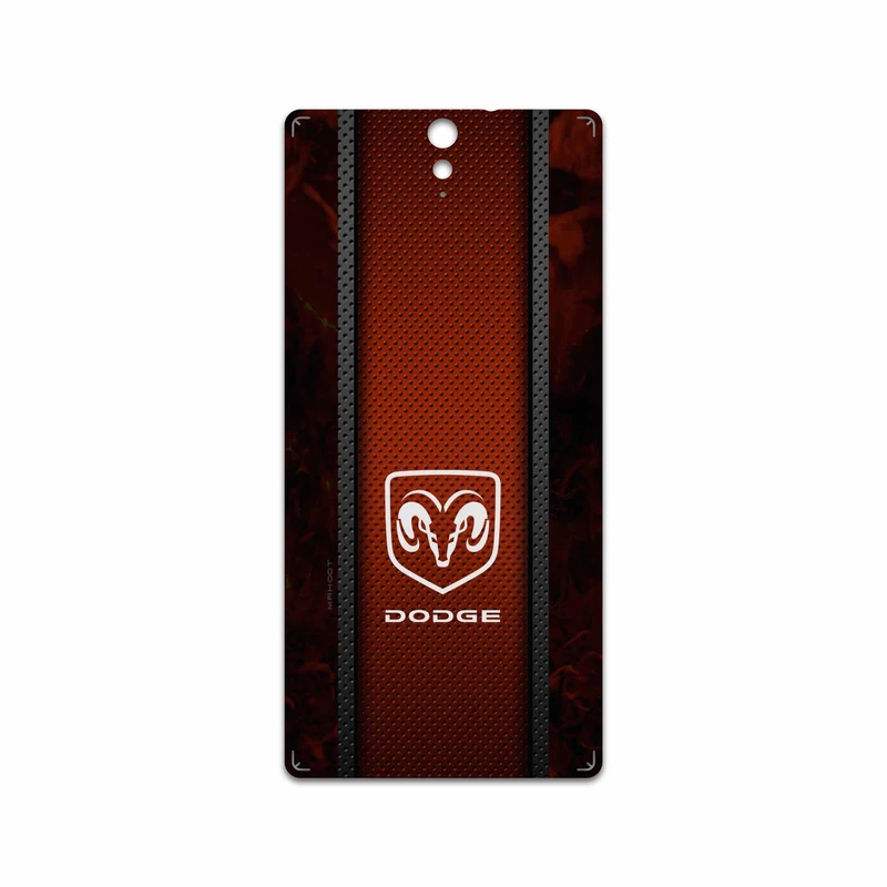 برچسب پوششی ماهوت مدل Dodge مناسب برای گوشی موبایل سونی Xperia C5