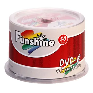دی وی دی خام فانشاین مدل DVD-R بسته 50 عددی