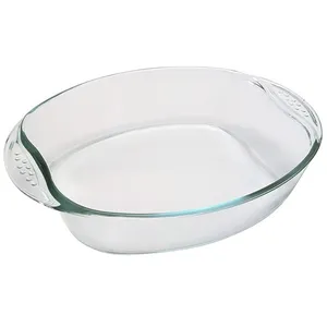 ظرف‌ بیضی پیرکس سری کلاسیک سایز 27 × 39