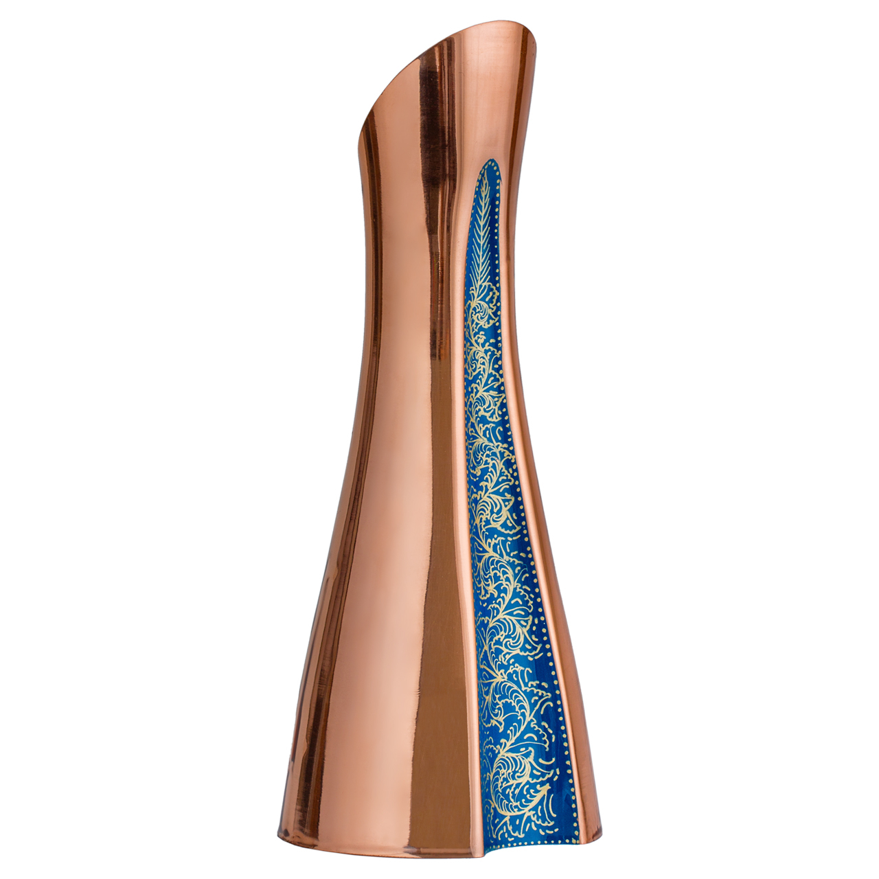 گلدان مسی رزدیس مدل swan-22006