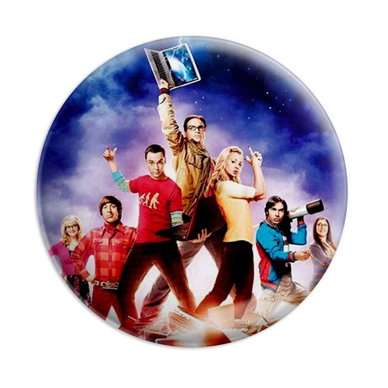  مگنت پرمانه طرح big bang theory کد pmag.14216