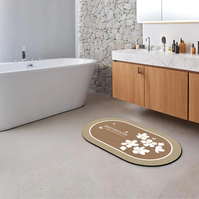 عکس شماره 5 : پادری مدل flower سایز 78x48 سانتی متر مجموعه 2 عددی