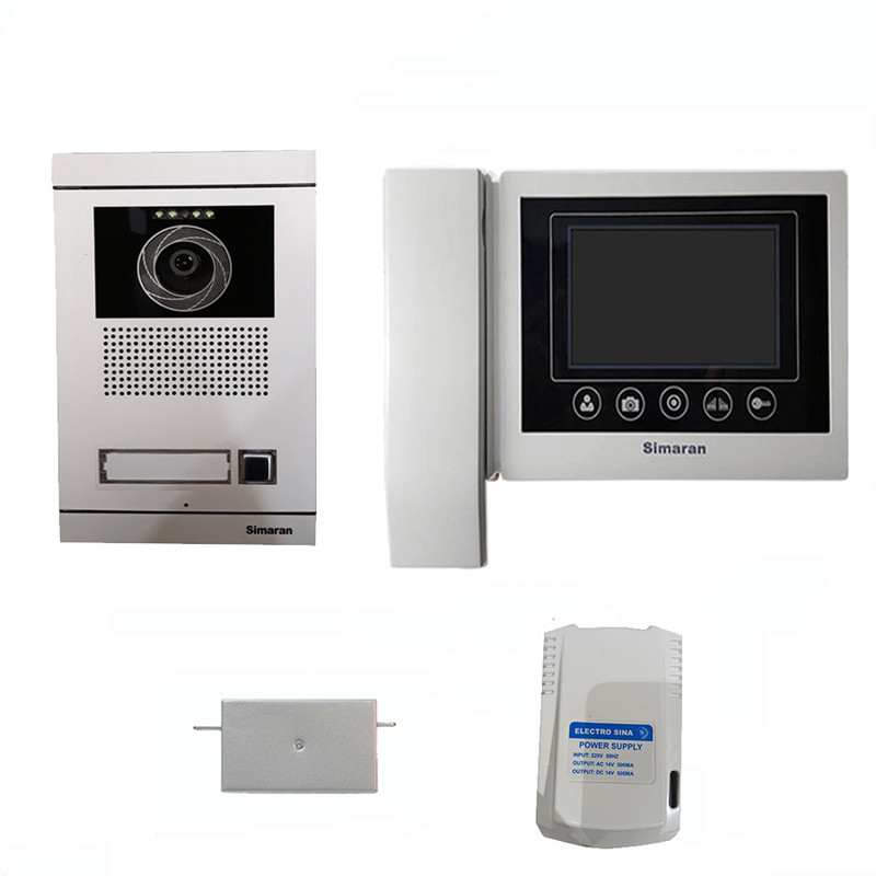 دربازکن تصویری سیماران مدل Hs43m100V1F مجموعه 4 عددی