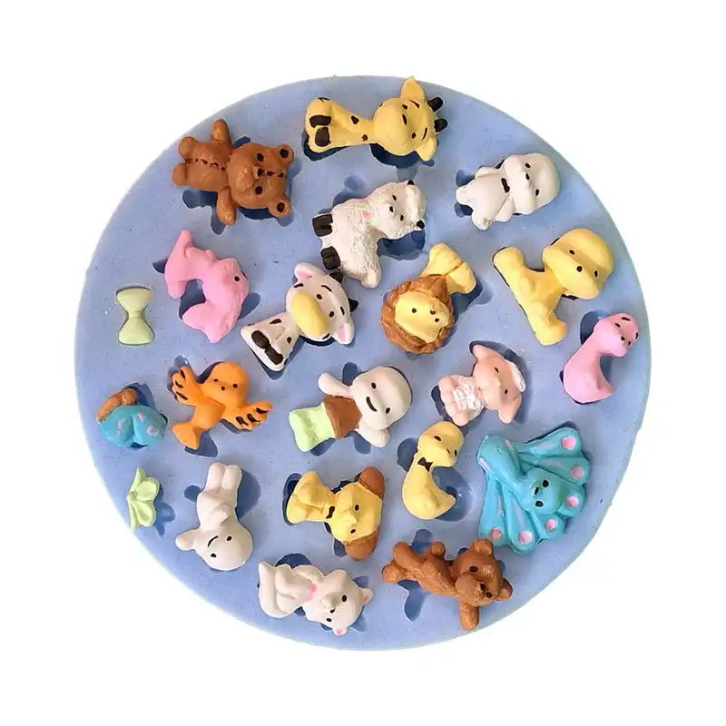 قالب شمع مدل حیوانات کوچک