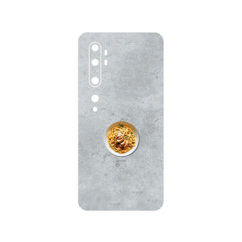 برچسب پوششی ماهوت مدل Pasta مناسب برای گوشی موبایل شیائومی Mi Note 10 Pro