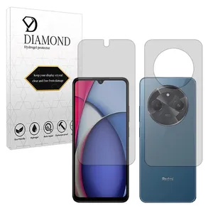 Diamond Tough model matte screen protector suitable for Xiaomi Redmi A3 Pro mobile phone along with the back protector