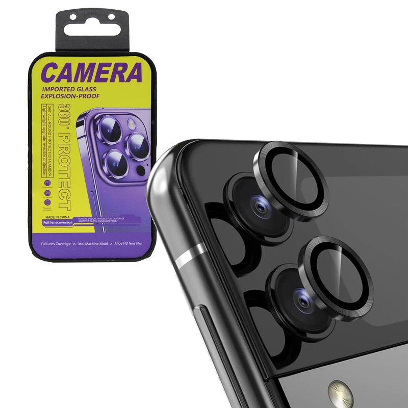 محافظ لنز دوربین مدل A3 مناسب برای گوشی موبایل سامسونگ Galaxy Z flip5 