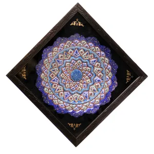 تابلو بشقاب میناکاری کد 5-10090