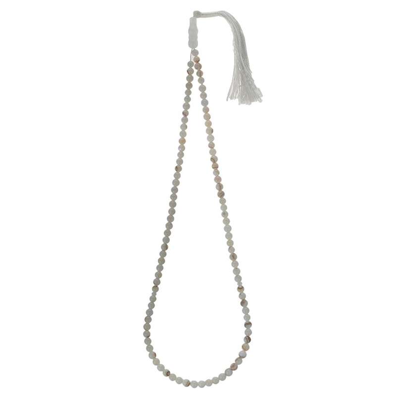 تسبیح مدل سنگ عقیق سلیمانی SOLW7MM