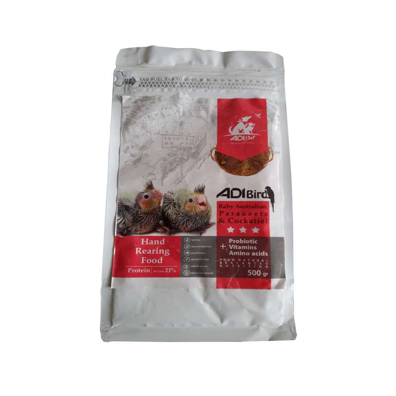 سرلاک پرنده آدی پت مدل عروس هلندی و طوطی سانان وزن 500 گرم