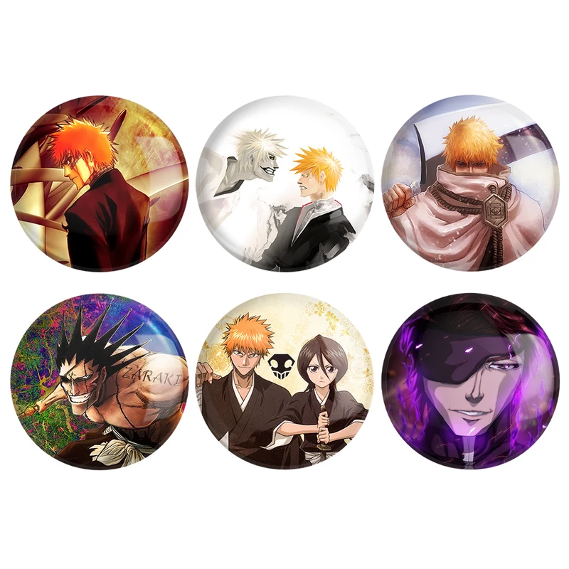 مگنت خندالو طرح انیمه بلیچ کد 503B مجموعه 6 عددی