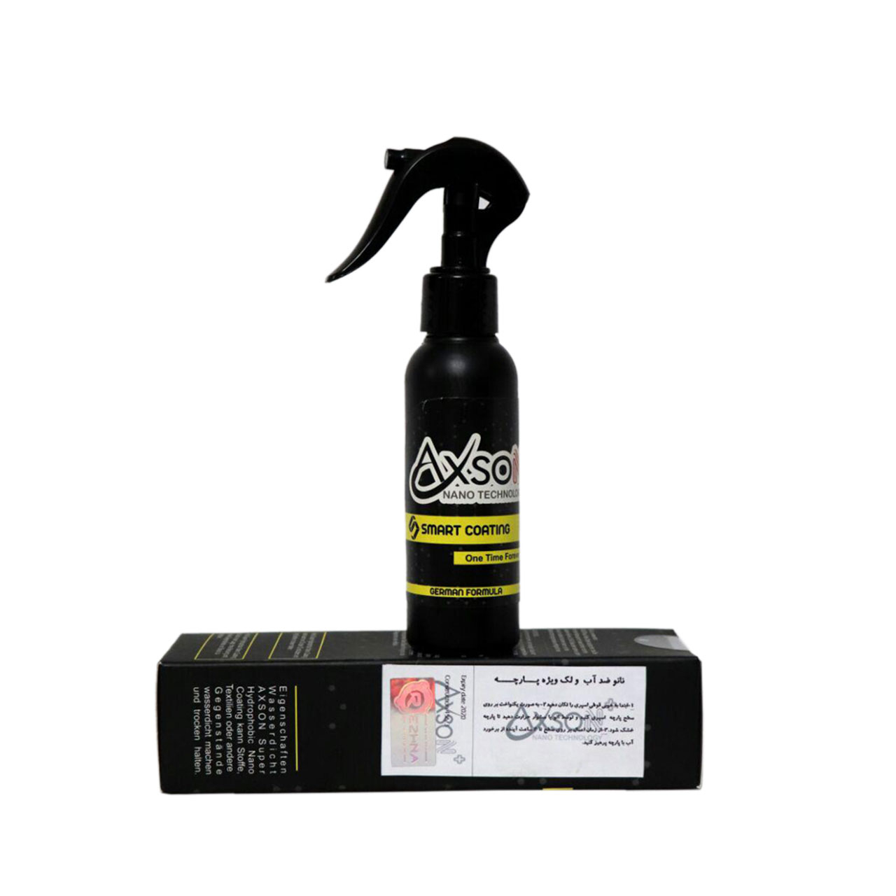 اسپری نانو ضد آب و لک پارچه و کفش آکسون پلاس مدل R113
