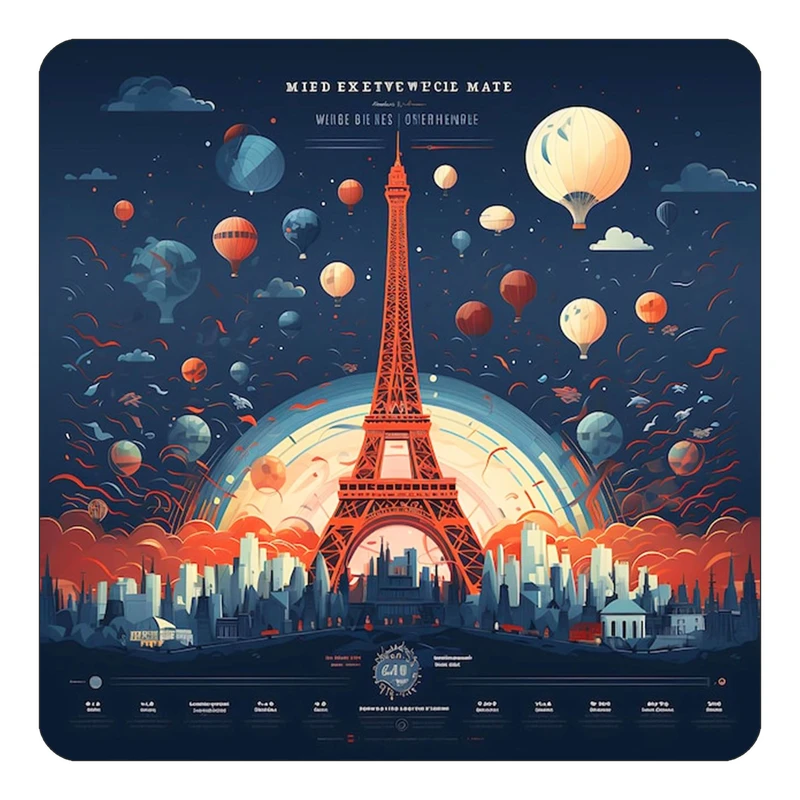 مگنت کاکتی طرح پاریس Paris مدل mp56292