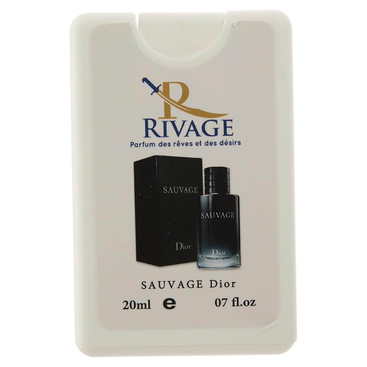 عطر جیبی ریواج مدل Sauvage Dior حجم 20میلی لیتر