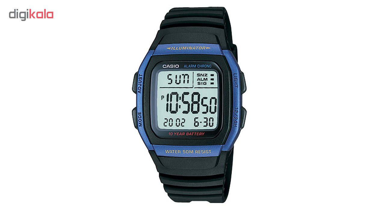 ساعت مچی دیجیتال کاسیو مدل W-96H-2AVDF             قیمت