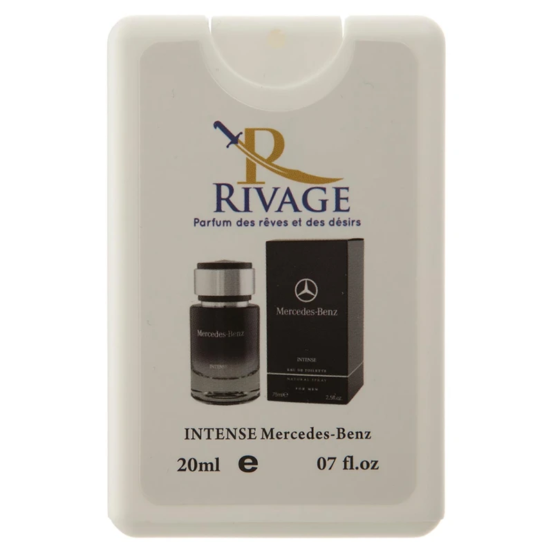 عطر جیبی ریواج مدل Intense Mercedes-Benz حجم 20میلی لیتر