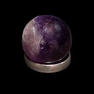 سنگ راف آمیتیست مدل گوی کد 8-169