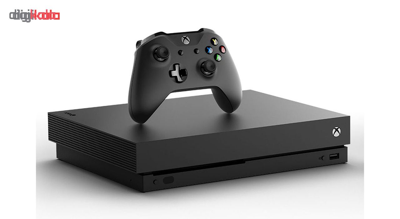 کنسول بازی مایکروسافت مدل Xbox One X ظرفیت 1 ترابایت بهمراه 20 عدد بازی