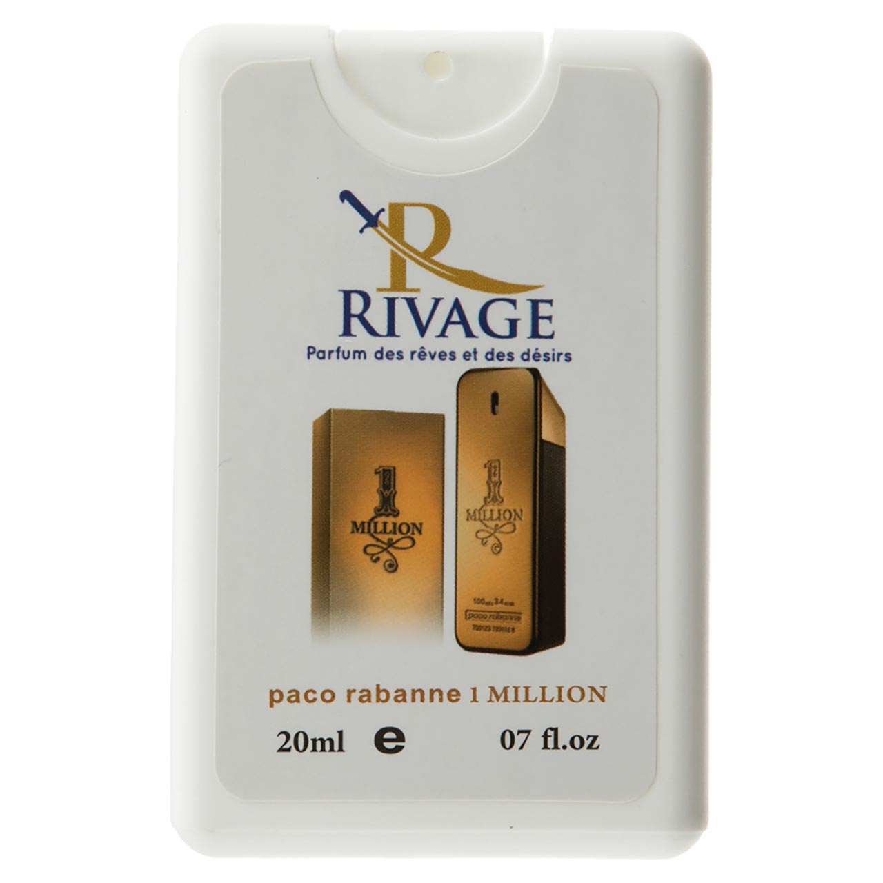 عطر جیبی ریواج مدل Paco robanne 1 million حجم 20 میلی لیتر