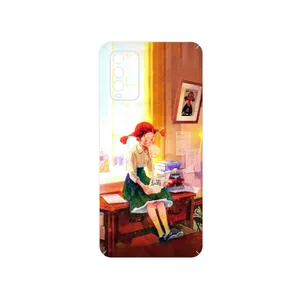 MAHOOT Watashi No Ashinaga Ojisan Cover Sticker for Xiaomi Redmi Note 9 4G