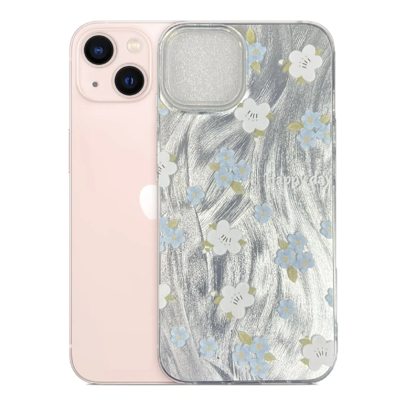 کاور طرح شکوفه باران مناسب برای گوشی موبایل اپل iPhone 13