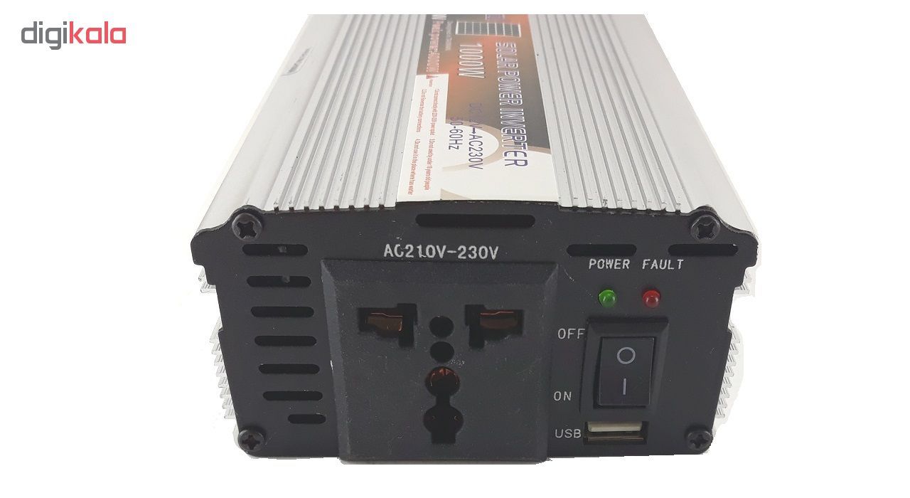 مبدل برق خودرو ویلیون مدل Green-1000W main 1 2