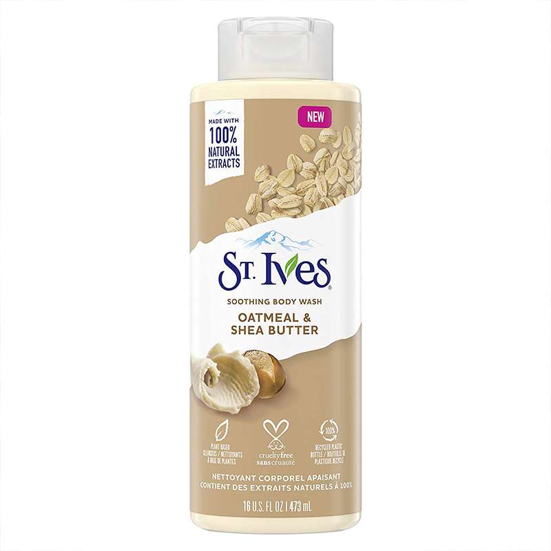 ژل شستشو بدن اس تی.ایوز مدل Oatmeal & Shea Butter حجم 473 میلی لیتر ژل شستشو بدن اس تی.ایوز مدل Oatmeal & Shea Butter حجم 473 میلی لیتر