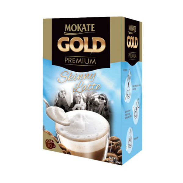 پودر کاپوچینو موکاته مدل Skinny Latte بسته 10 عددی