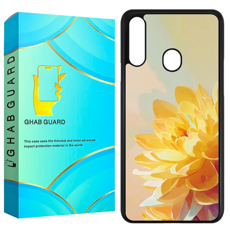 کاور قاب گارد طرح گل مدل GCHPA20S مناسب برای گوشی موبایل سامسونگ Galaxy A20s 