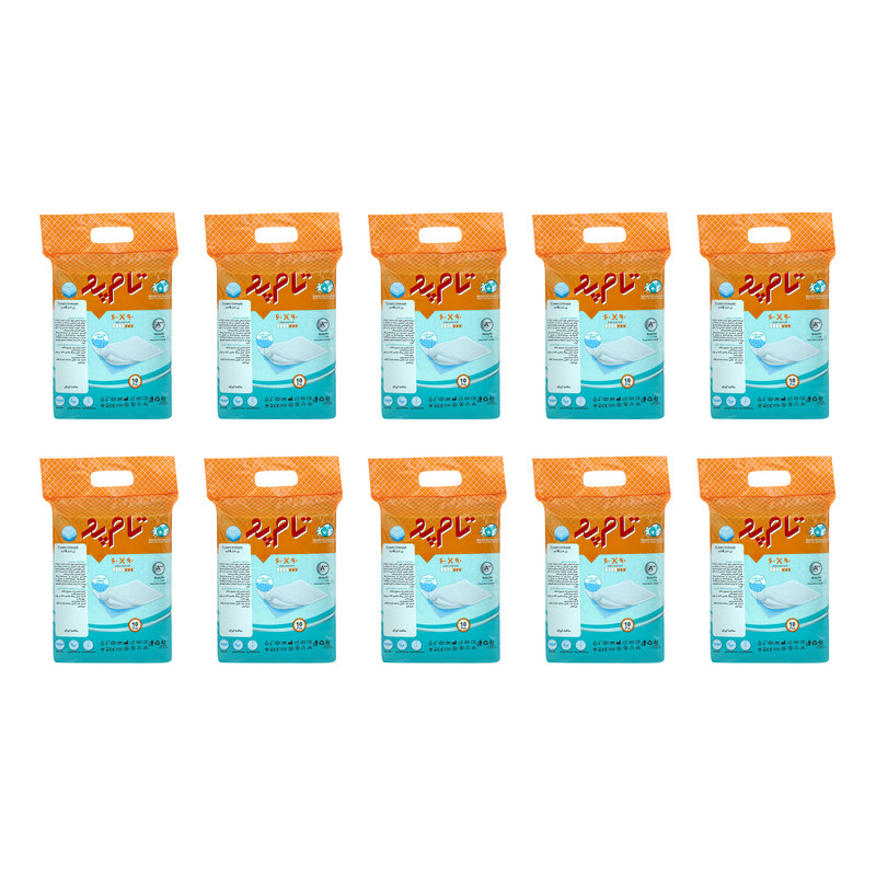 زیر انداز بیمار تام پد مدل 60905 بسته 10 عددی