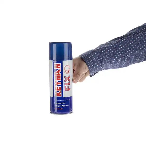 اسپری چسب کیهان مدل FIX حجم 400 میلی لیتر