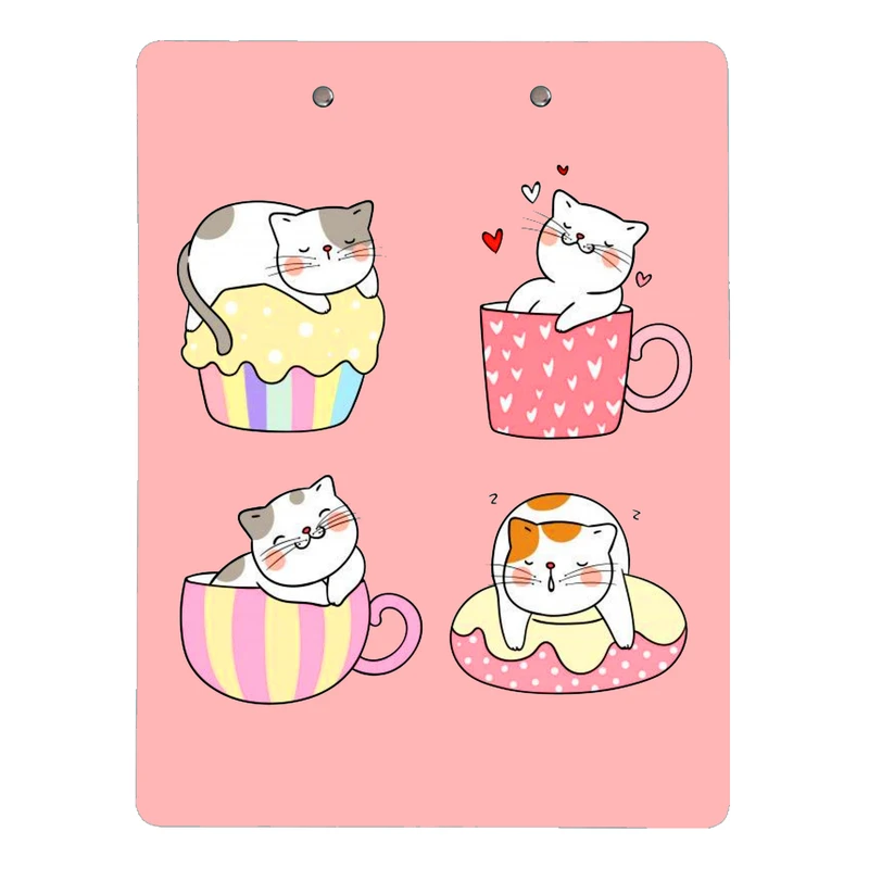 تخته شاسی طرح گربه ناز سایز A4