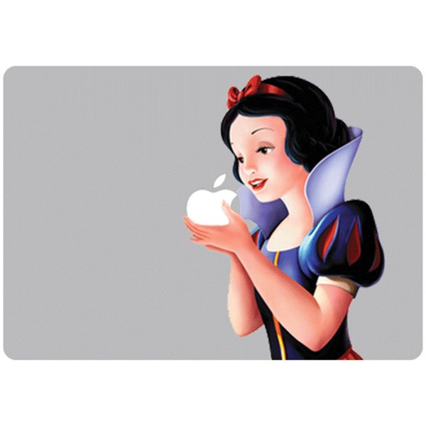 برچسب تزئینی ونسونی مدل Snow White مناسب برای مک بوک