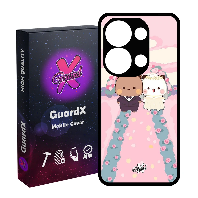 کاور گارد ایکس طرح Pet مدل Glass10314 مناسب برای گوشی موبایل شیائومی Poco X6 5G / Note 13 Pro 5G