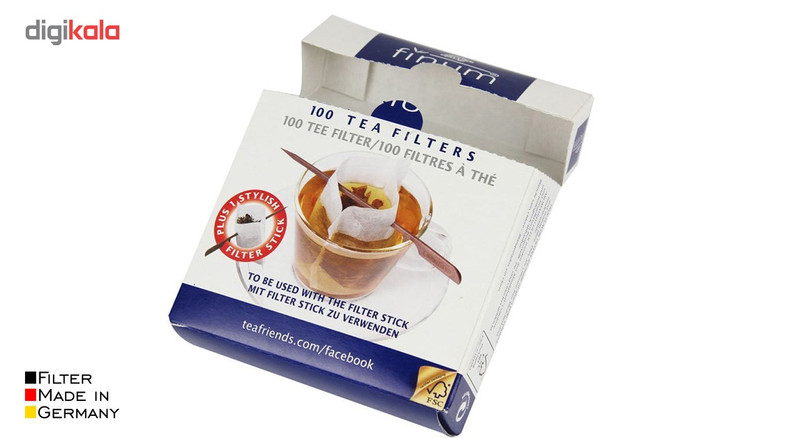 فیلتر چای و دمنوش فینوم سایز فنجانی - بسته 100 عددی