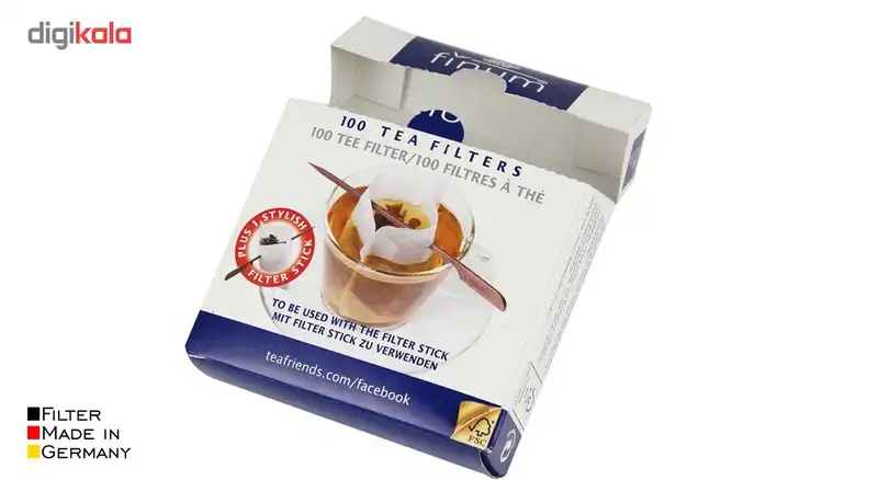 فیلتر چای و دمنوش فینوم سایز فنجانی - بسته 100 عددی