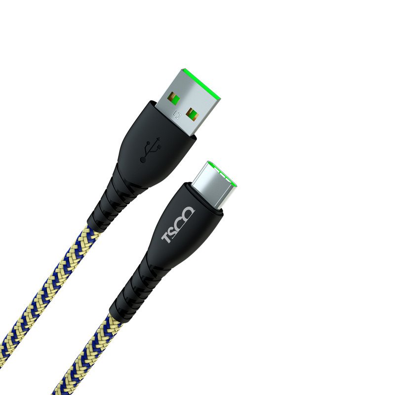 کابل تبدیل USB به USB-C تسکو مدل TCC203 طول 1 متر‎