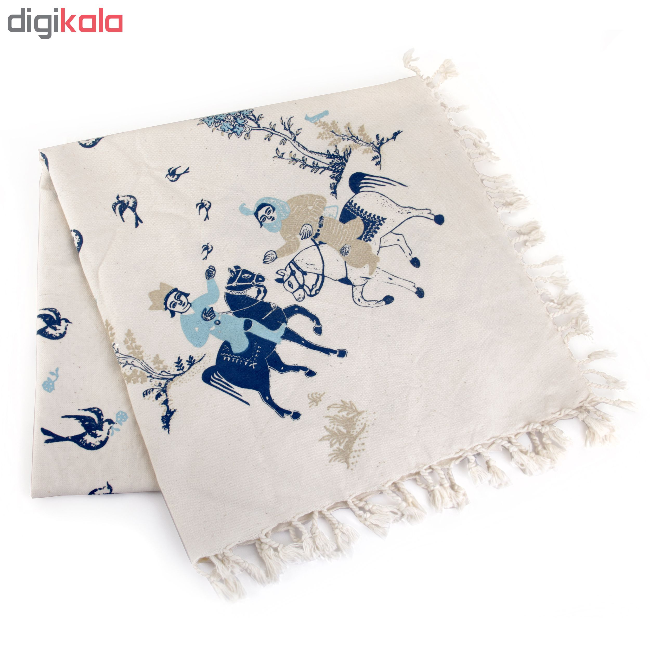 رومیزی گالری گدار طرح بهرام و آزاده آبی