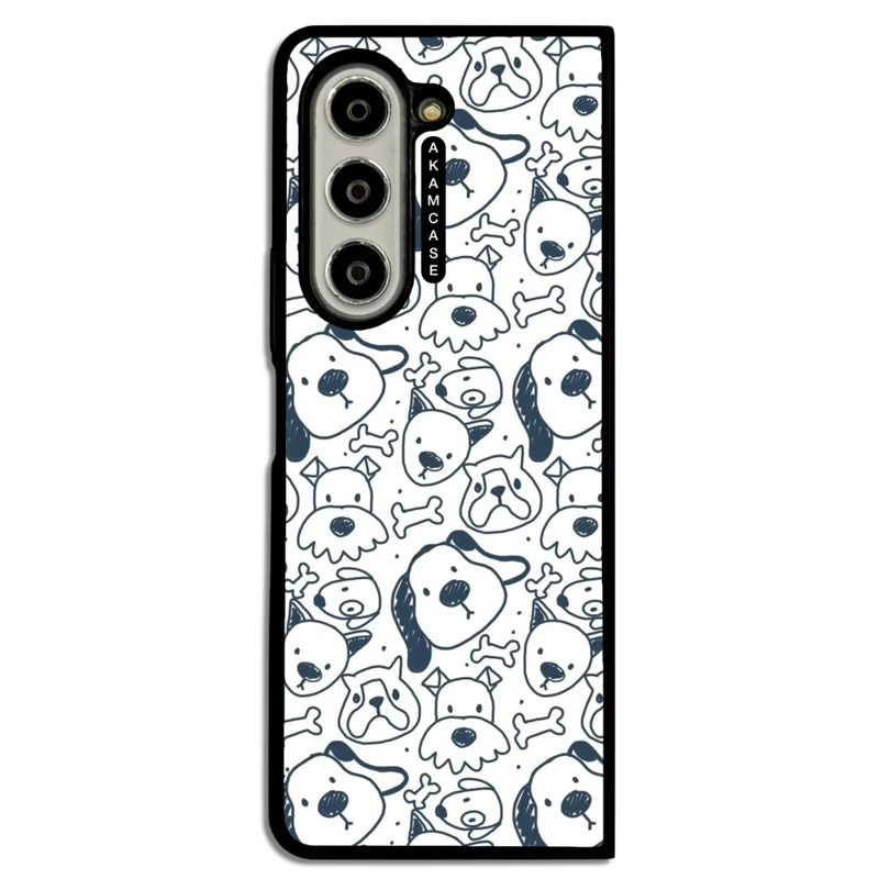 کاور آکام مدل AMC-WSGZFOLD5-DOGS-5 مناسب برای گوشی موبایل سامسونگ Galaxy Z Fold 5
