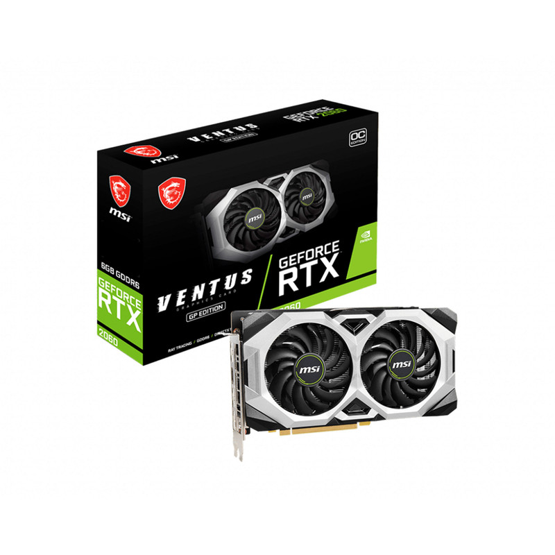کارت گرافیک ام اس آی مدل GeForce_RTX_2060_6G_VENTUS_GP_OC