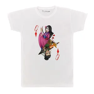 تی شرت آستین کوتاه بچگانه پرمانه طرح مولان کد pmt.7012